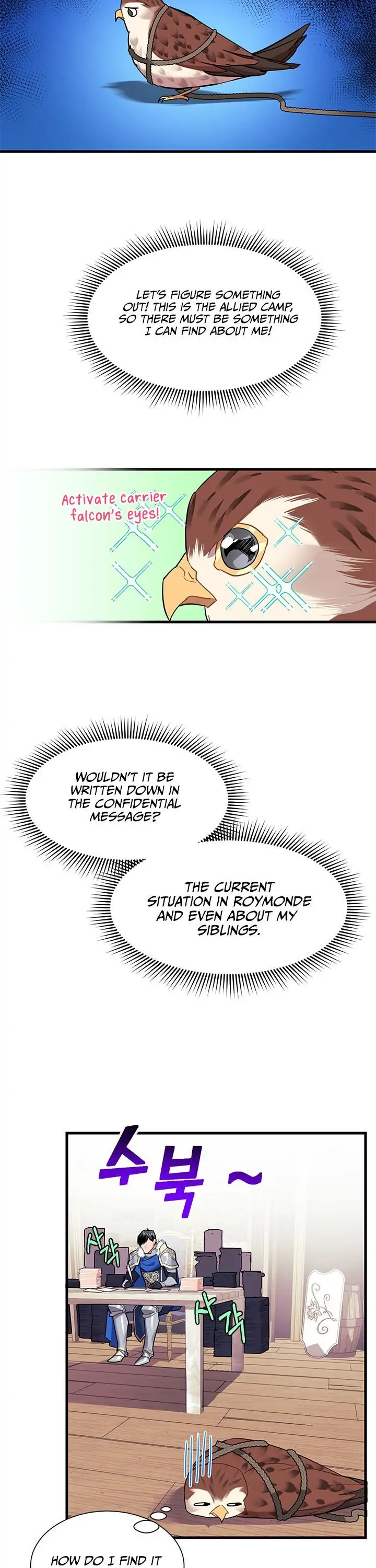 Read CARRIER FALCON PRINCESS chapter 4.1 image 18 on Lezhin
