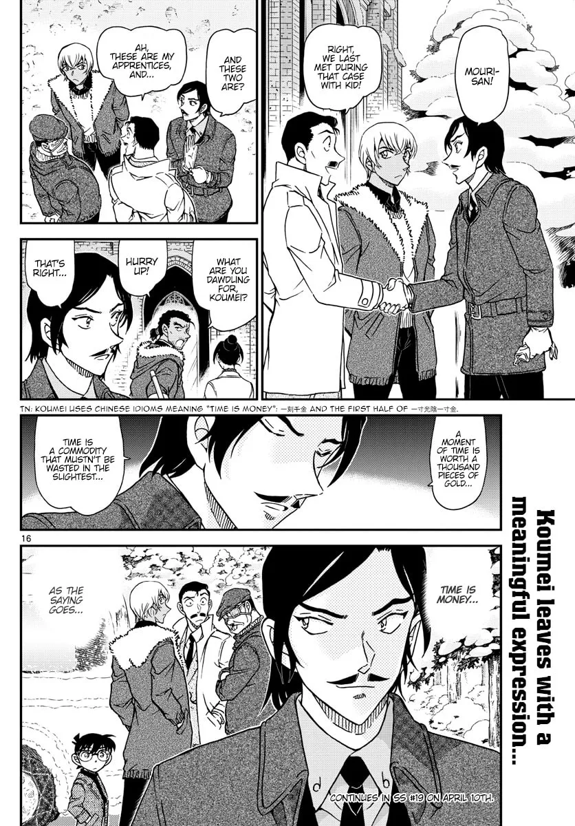 Read Case Closed chapter 1031 image 15 on Lezhin