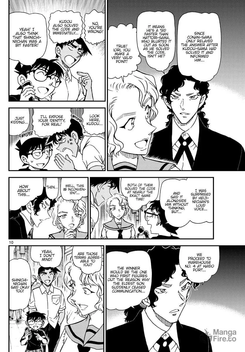 Read Case Closed chapter 1040 image 9 on Lezhin