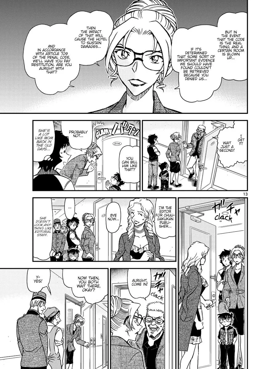 Read Case Closed chapter 1095 image 12 on Lezhin