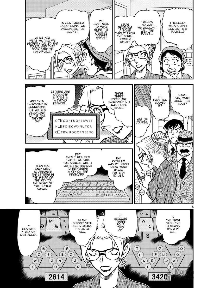Read Case Closed chapter 1096 image 4 on Lezhin