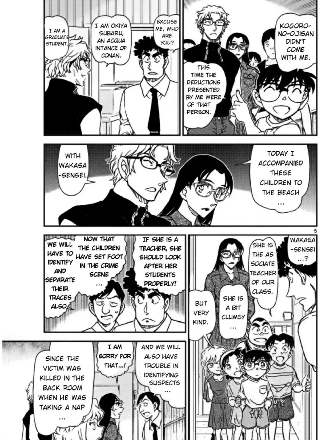 Read Case Closed chapter 1098 image 8 on Lezhin