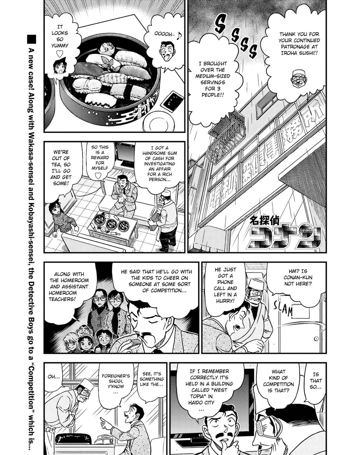 Read Case Closed chapter 1103 image 2 on Lezhin