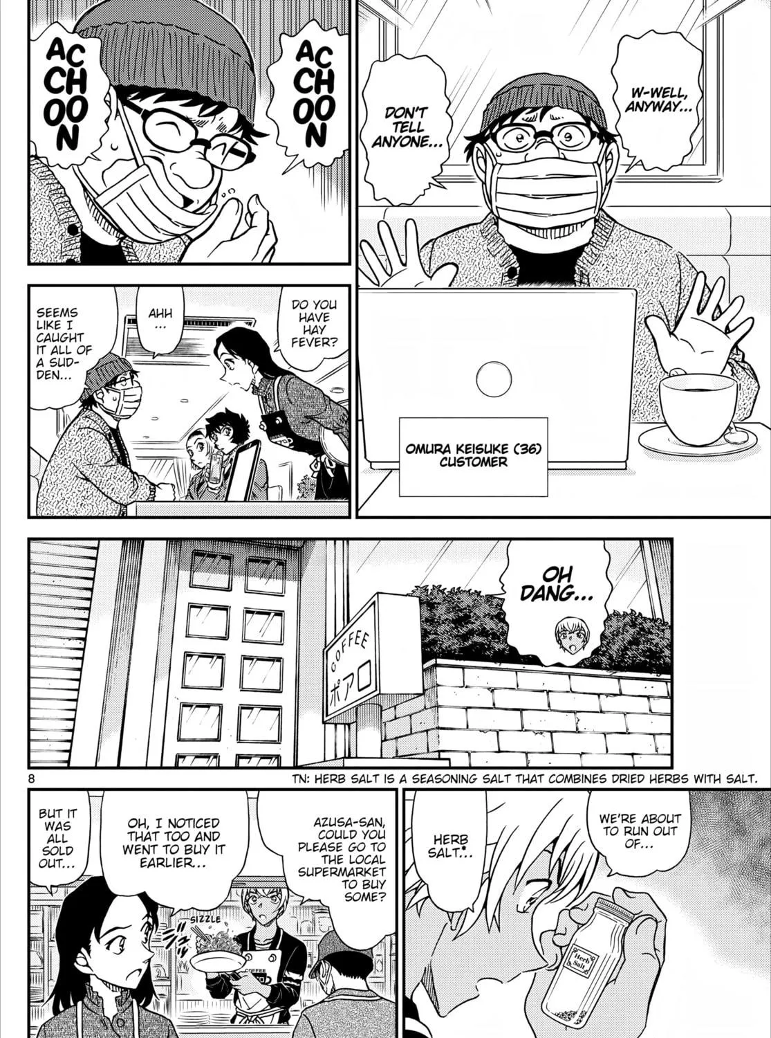 Read Case Closed chapter 1126 image 16 on Lezhin