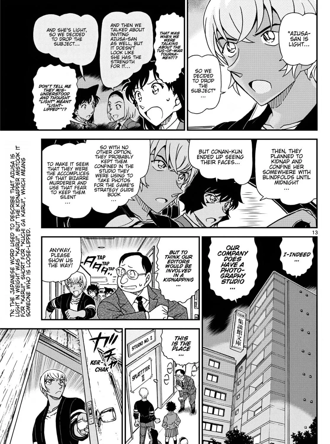 Read Case Closed chapter 1128 image 28 on Lezhin