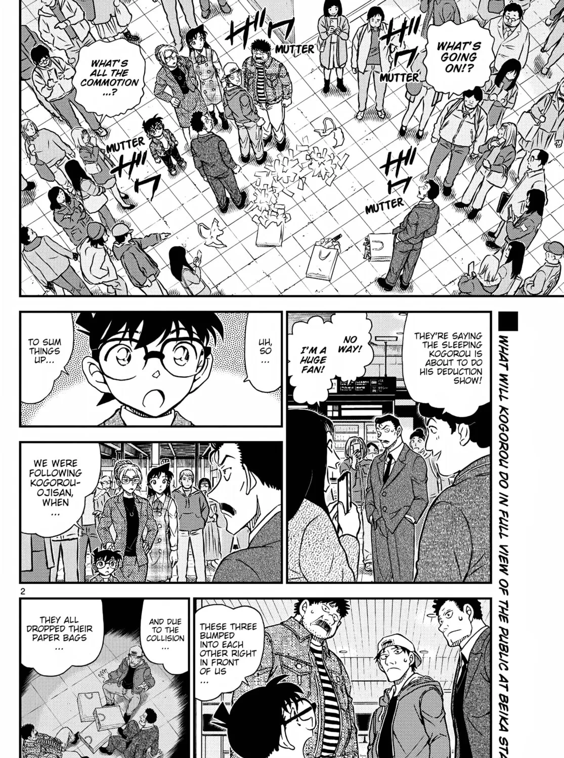 Read Case Closed chapter 1142 image 2 on Lezhin