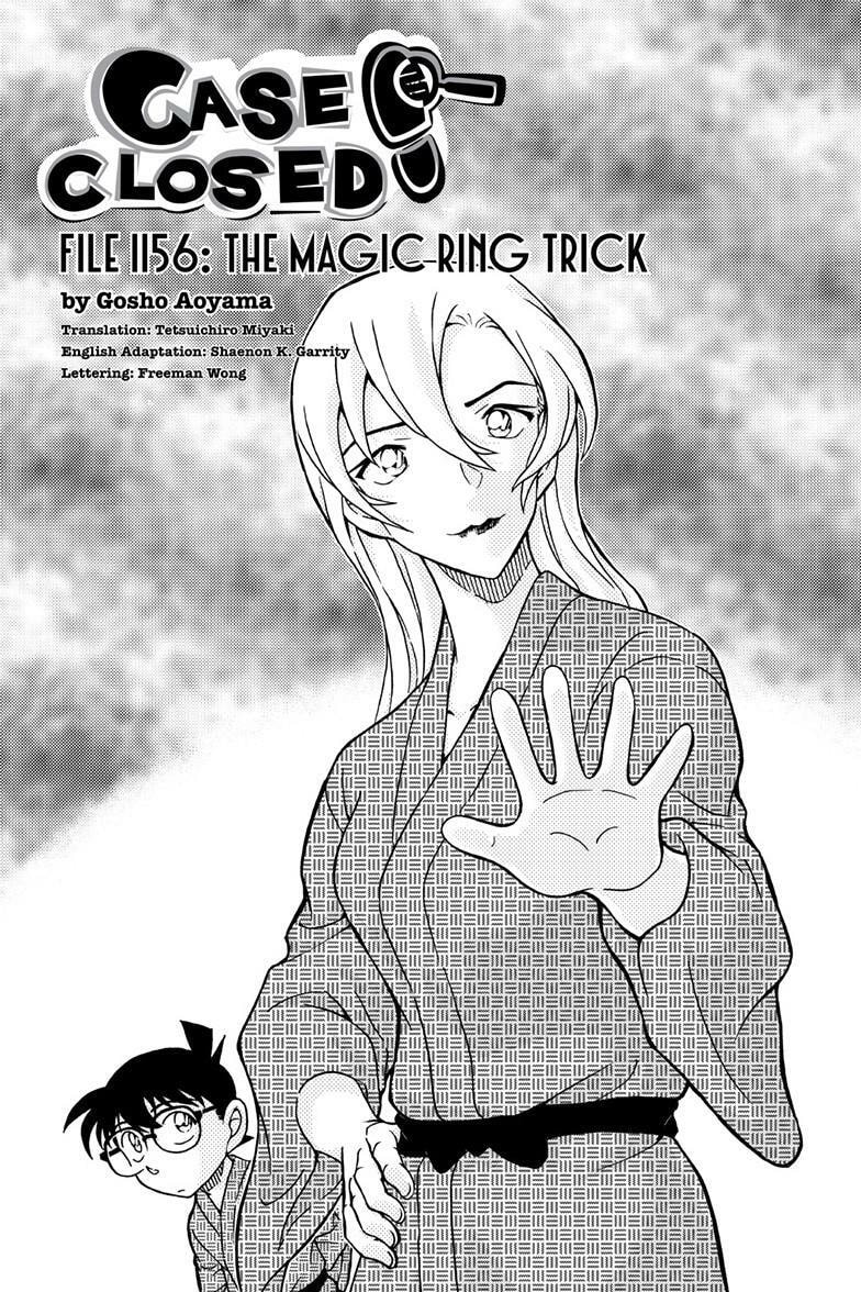 Read Case Closed chapter 1156 image 1 on Lezhin