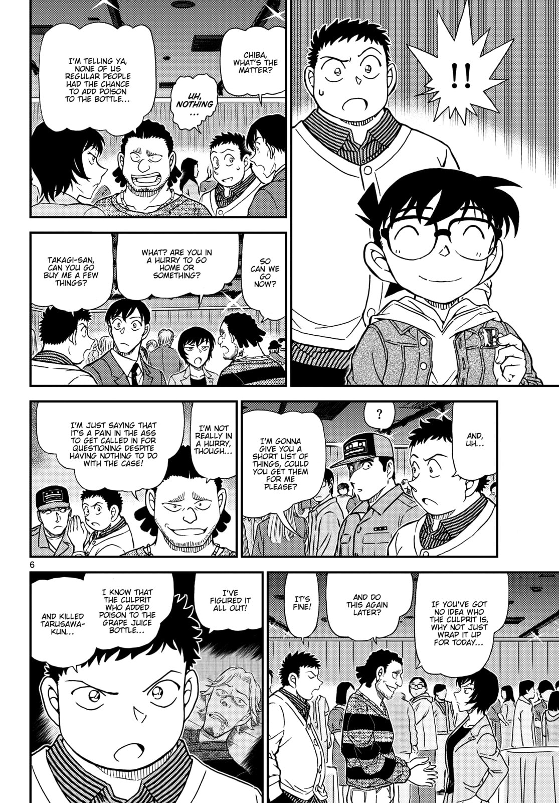 Read Case Closed chapter 1162 image 5 on Lezhin