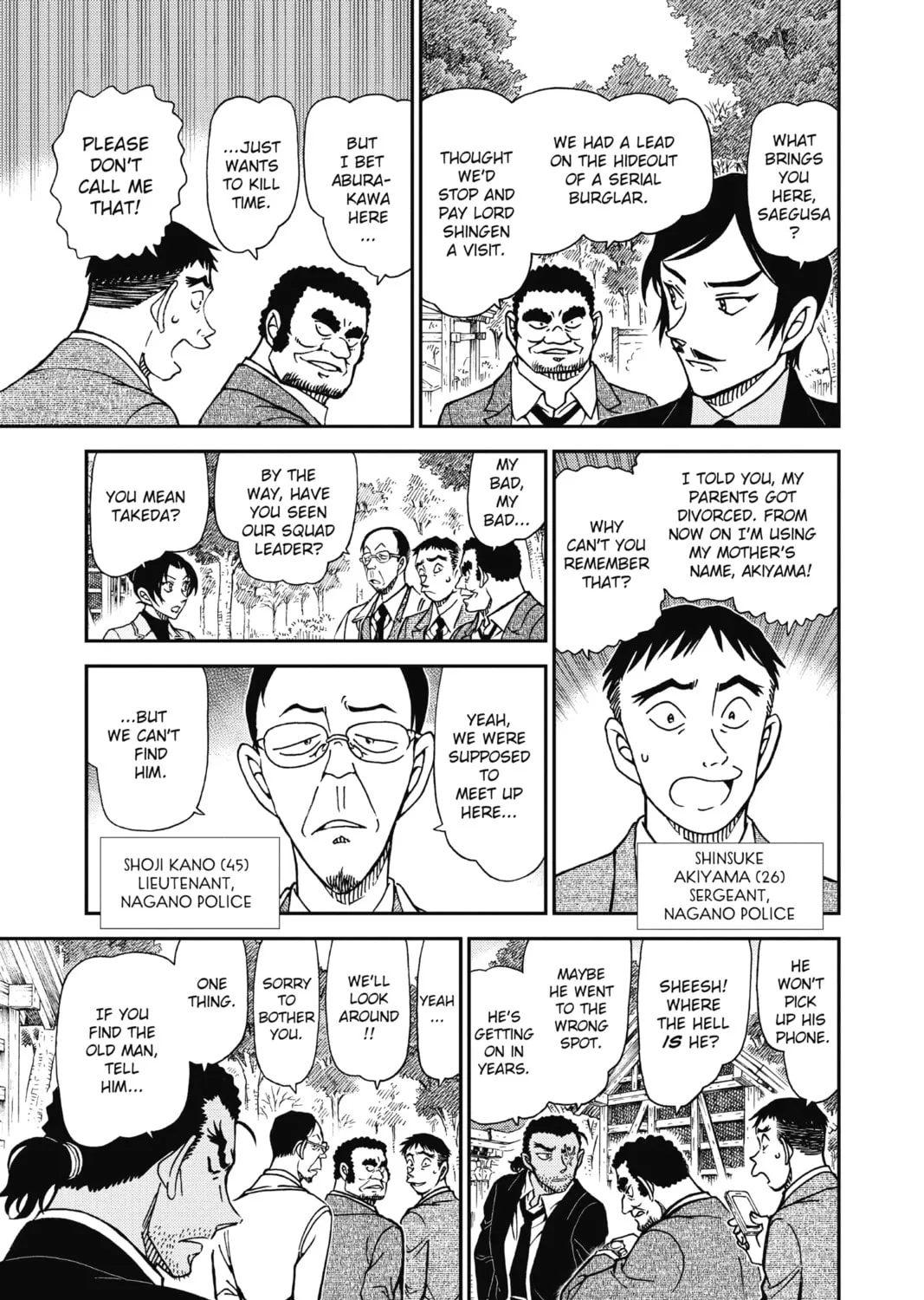 Read Case Closed chapter 913 image 12 on Lezhin