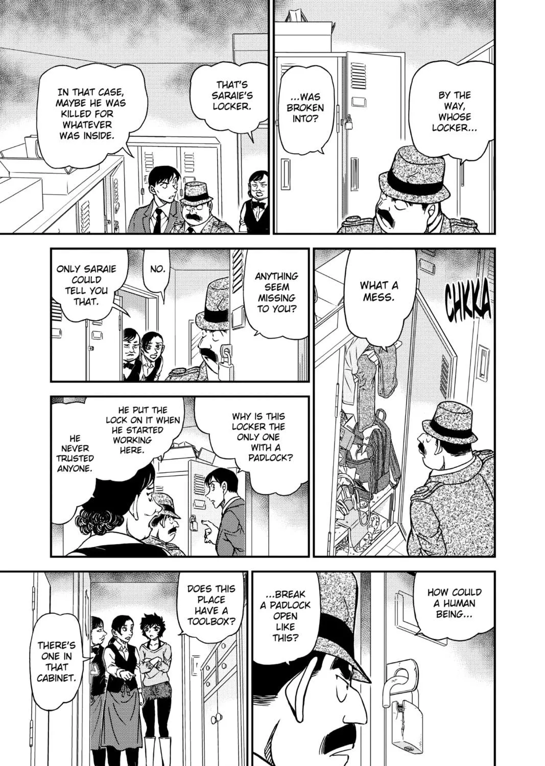 Read Case Closed chapter 995 image 16 on Lezhin