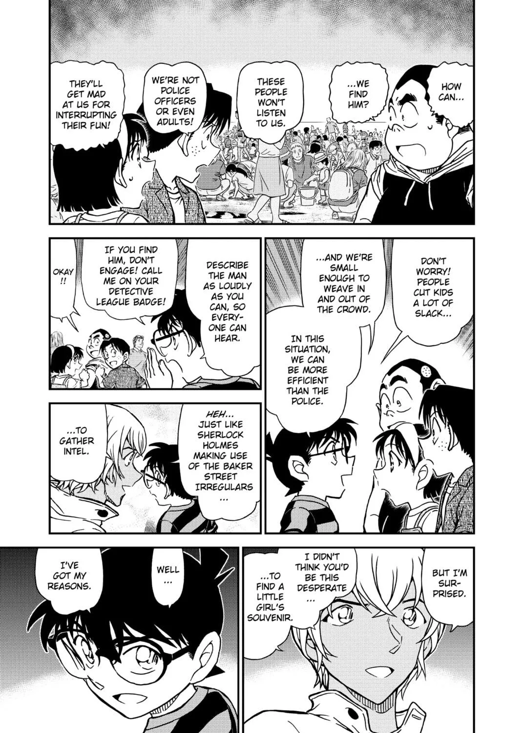 Read Case Closed chapter 999 image 8 on Lezhin