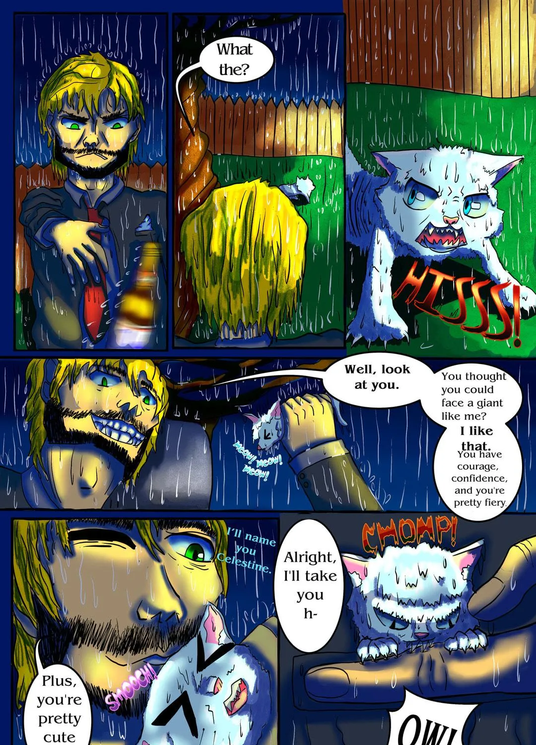 Cat Daughter Chapter 2 page 5 - 