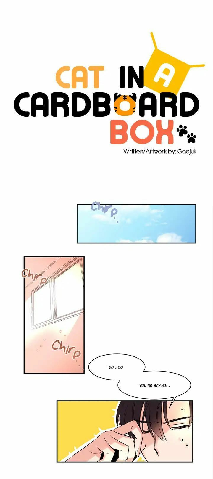 Read Cat in a Cardboard Box chapter 2 image 1 on Lezhin