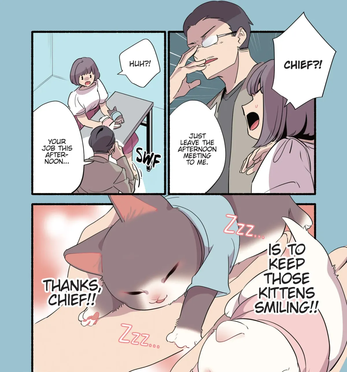 Read Cat Massage Therapy (Colored) chapter 11 image 8 on Lezhin