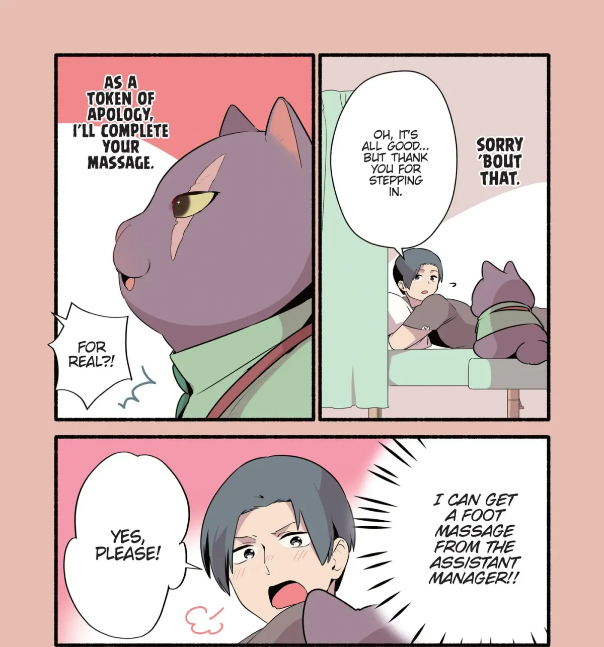 Read Cat Massage Therapy (Colored) chapter 19 image 8 on Lezhin