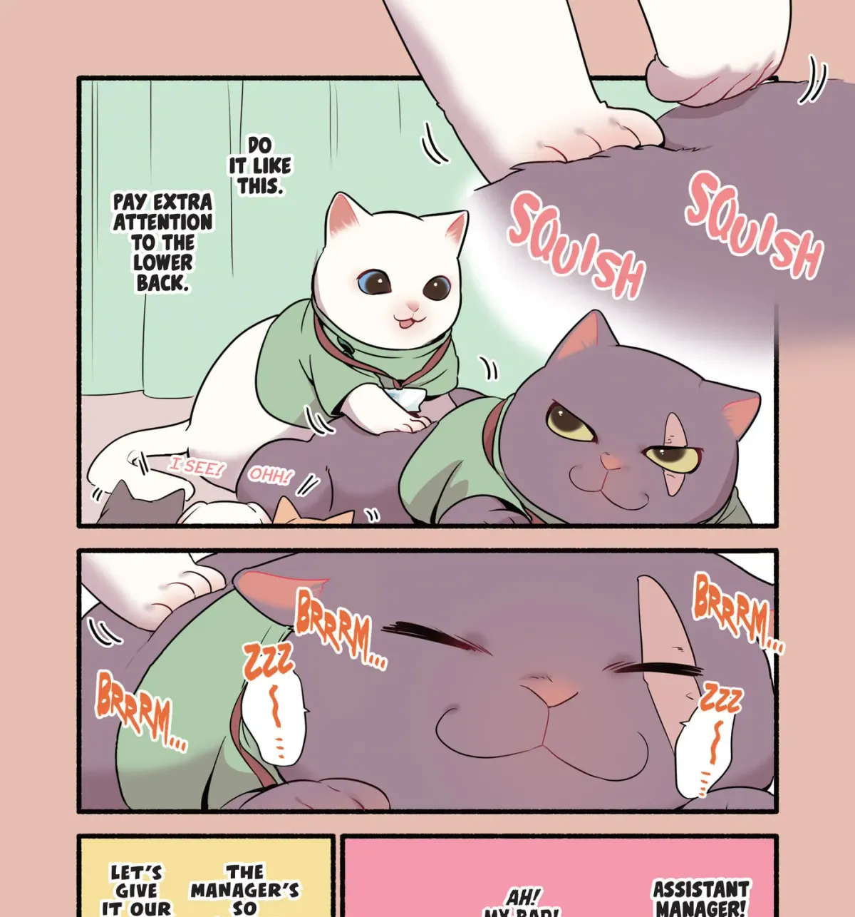 Read Cat Massage Therapy (Colored) chapter 20 image 2 on Lezhin