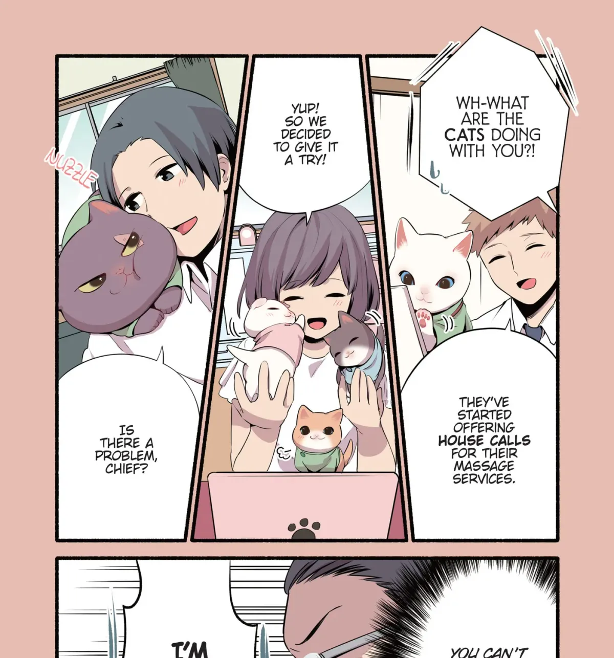 Read Cat Massage Therapy (Colored) chapter 21 image 4 on Lezhin