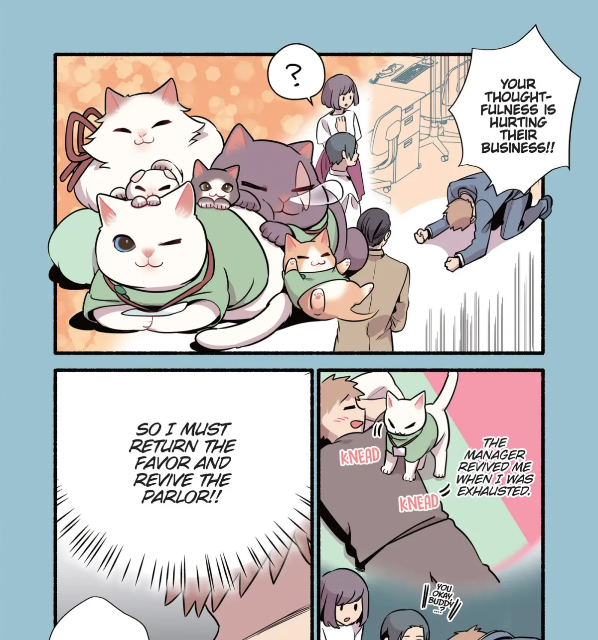 Read Cat Massage Therapy (Colored) chapter 26 image 6 on Lezhin