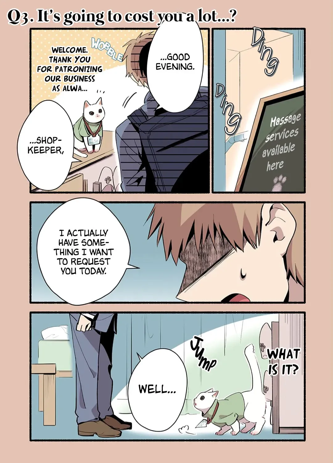 Read Cat Massage Therapy (Colored) chapter 3 image 1 on Lezhin