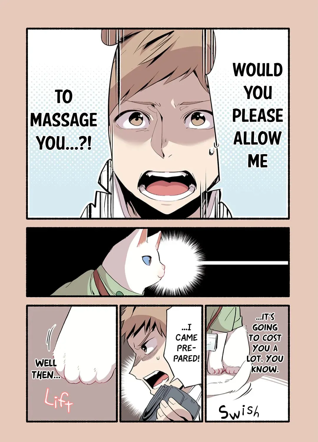 Read Cat Massage Therapy (Colored) chapter 3 image 3 on Lezhin