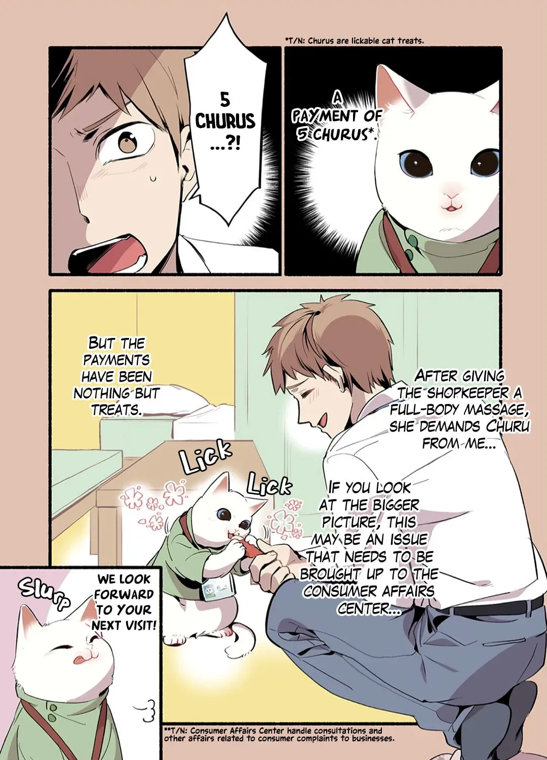 Read Cat Massage Therapy (Colored) chapter 3 image 9 on Lezhin