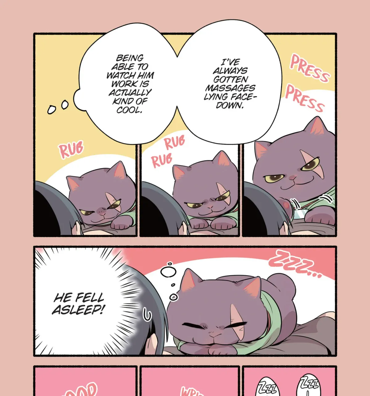 Read Cat Massage Therapy (Colored) chapter 30 image 4 on Lezhin