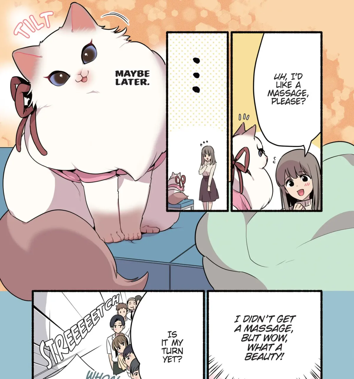 Read Cat Massage Therapy (Colored) chapter 35 image 4 on Lezhin