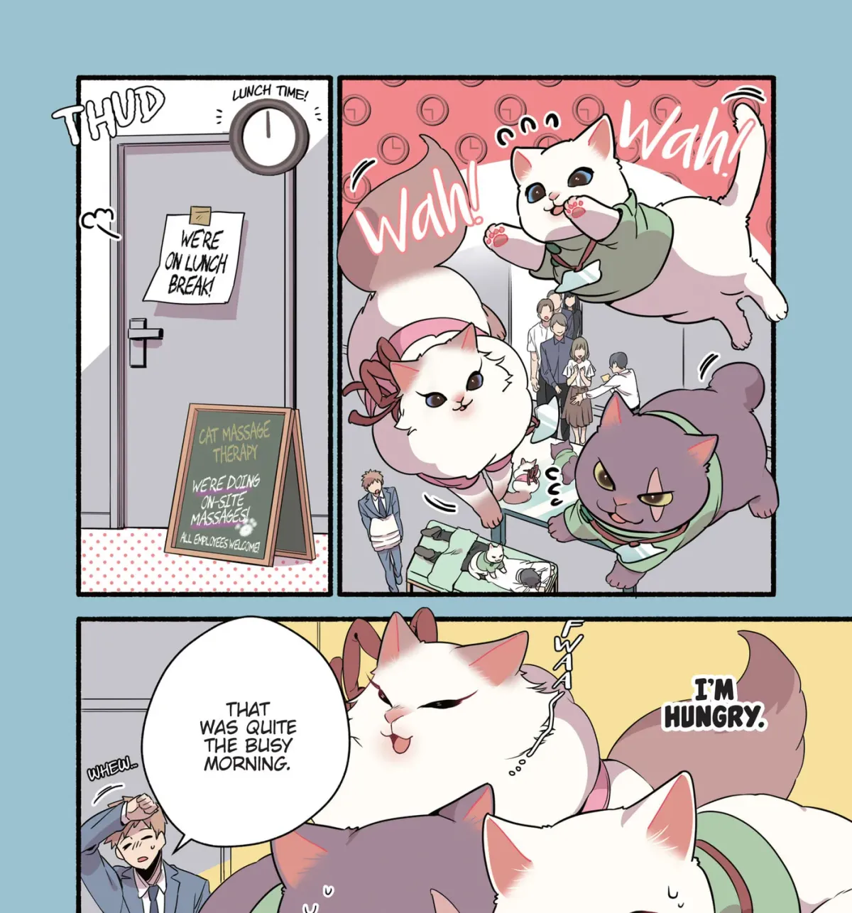 Read Cat Massage Therapy (Colored) chapter 35 image 6 on Lezhin