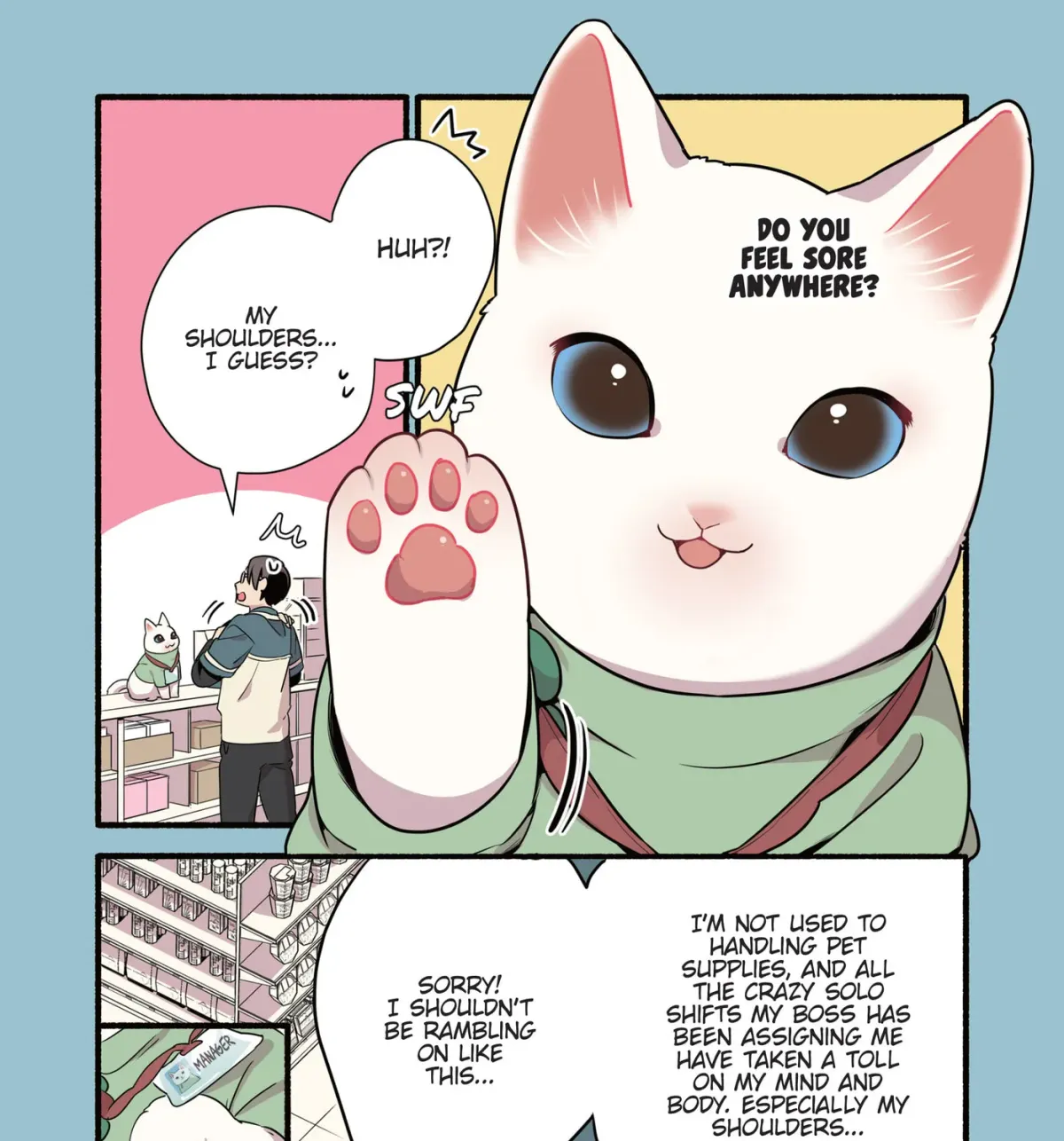 Read Cat Massage Therapy (Colored) chapter 38 image 18 on Lezhin