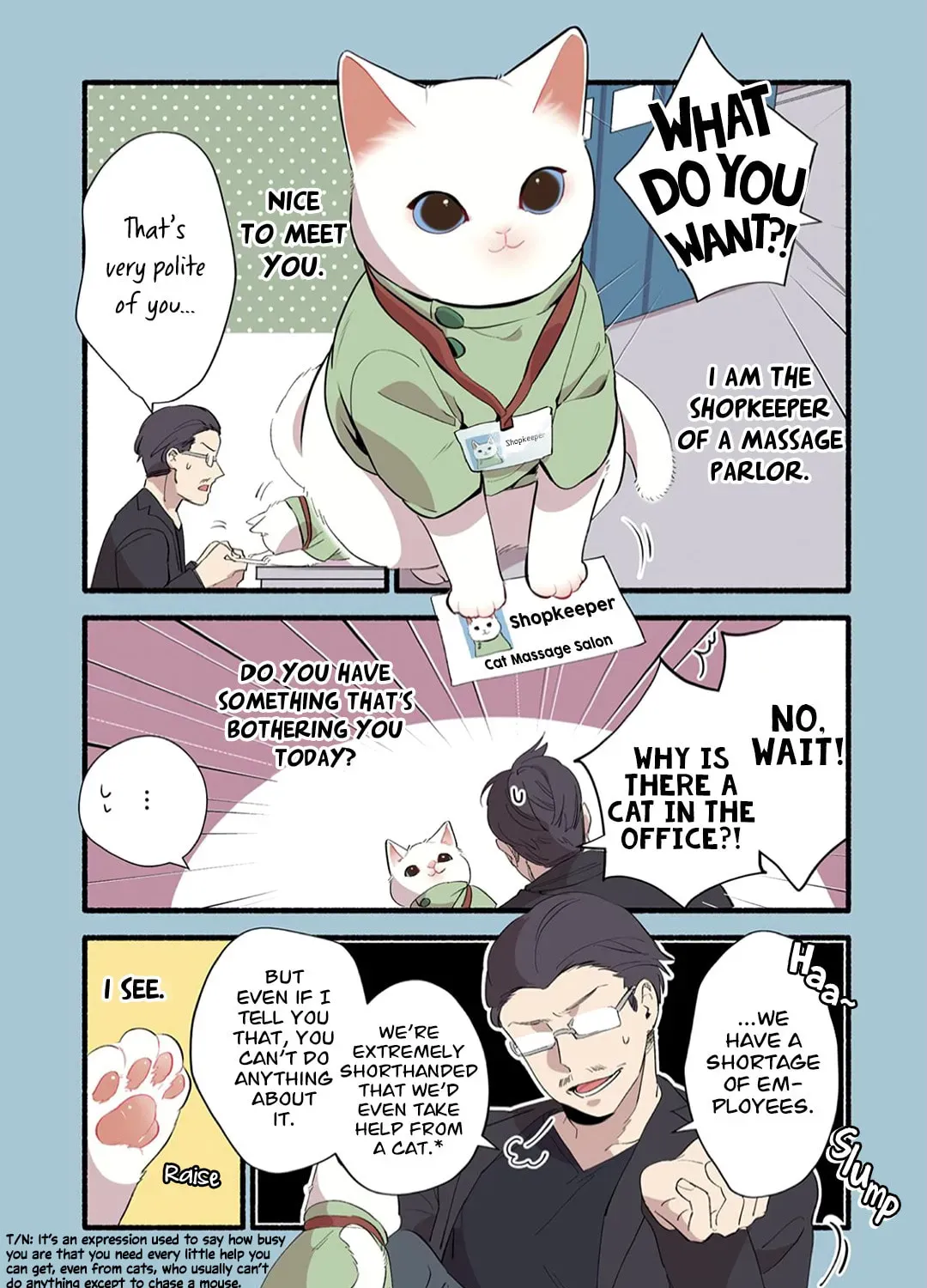 Read Cat Massage Therapy (Colored) chapter 8 image 5 on Lezhin