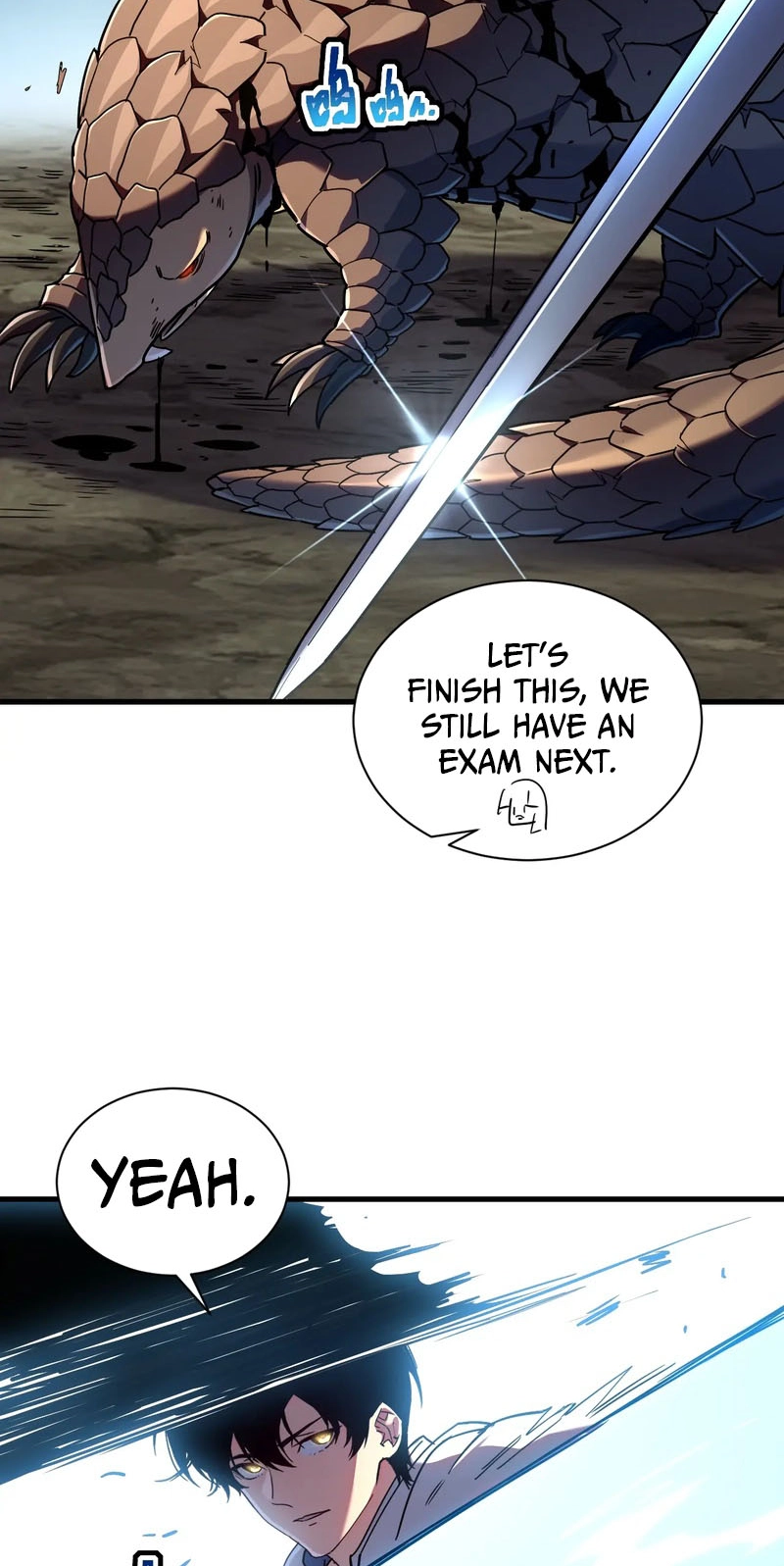 Read Cataclysm Hunter: I Have an Experience Points System chapter 15 image 40 on Lezhin