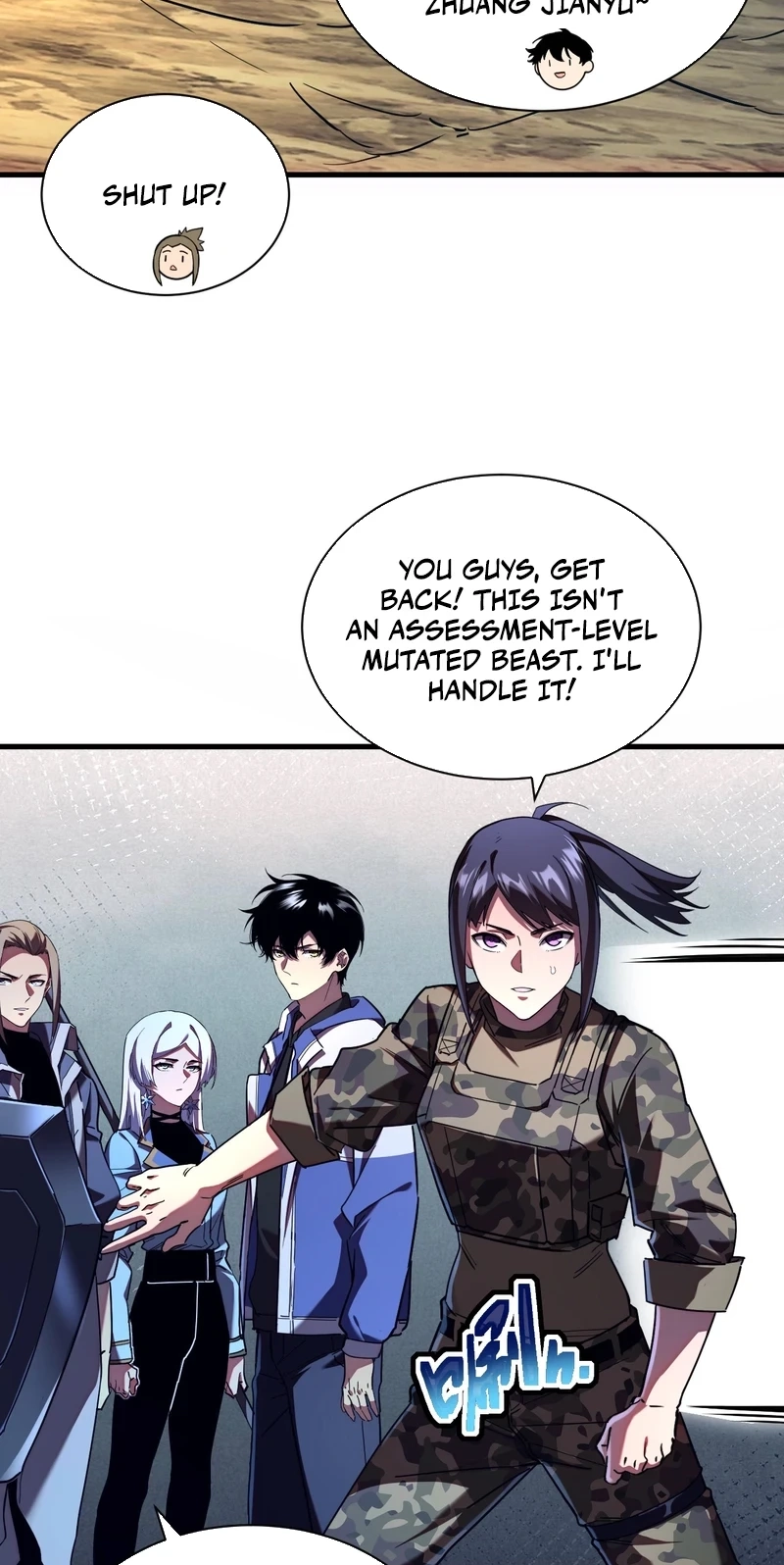 Read Cataclysm Hunter: I Have an Experience Points System chapter 16 image 8 on Lezhin