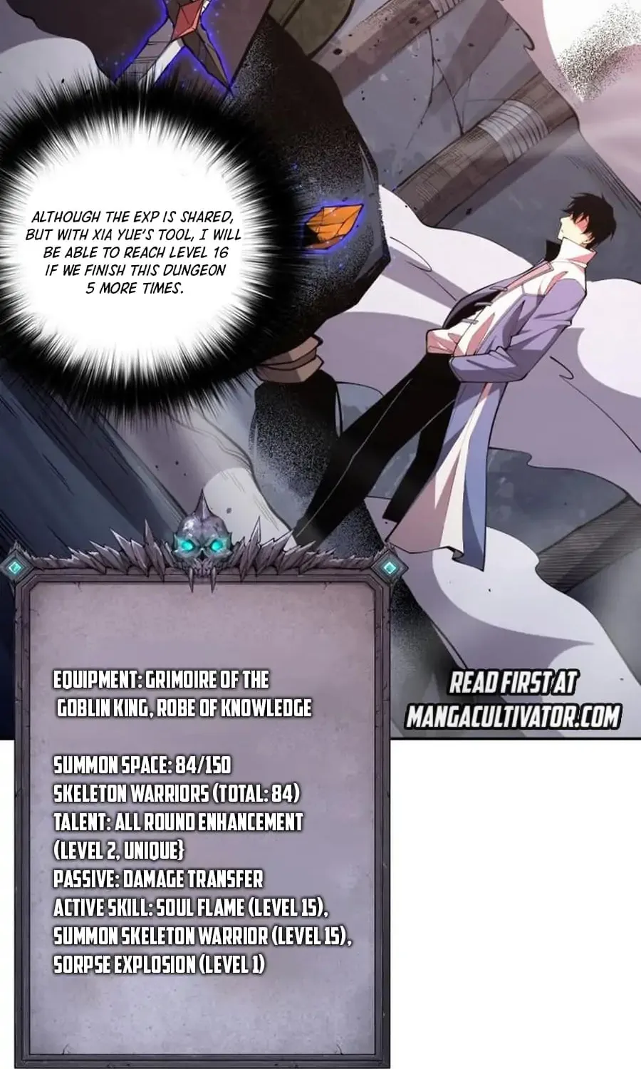 Catastrophic Necromancer (Colored) Chapter 8.1 page 57 - 