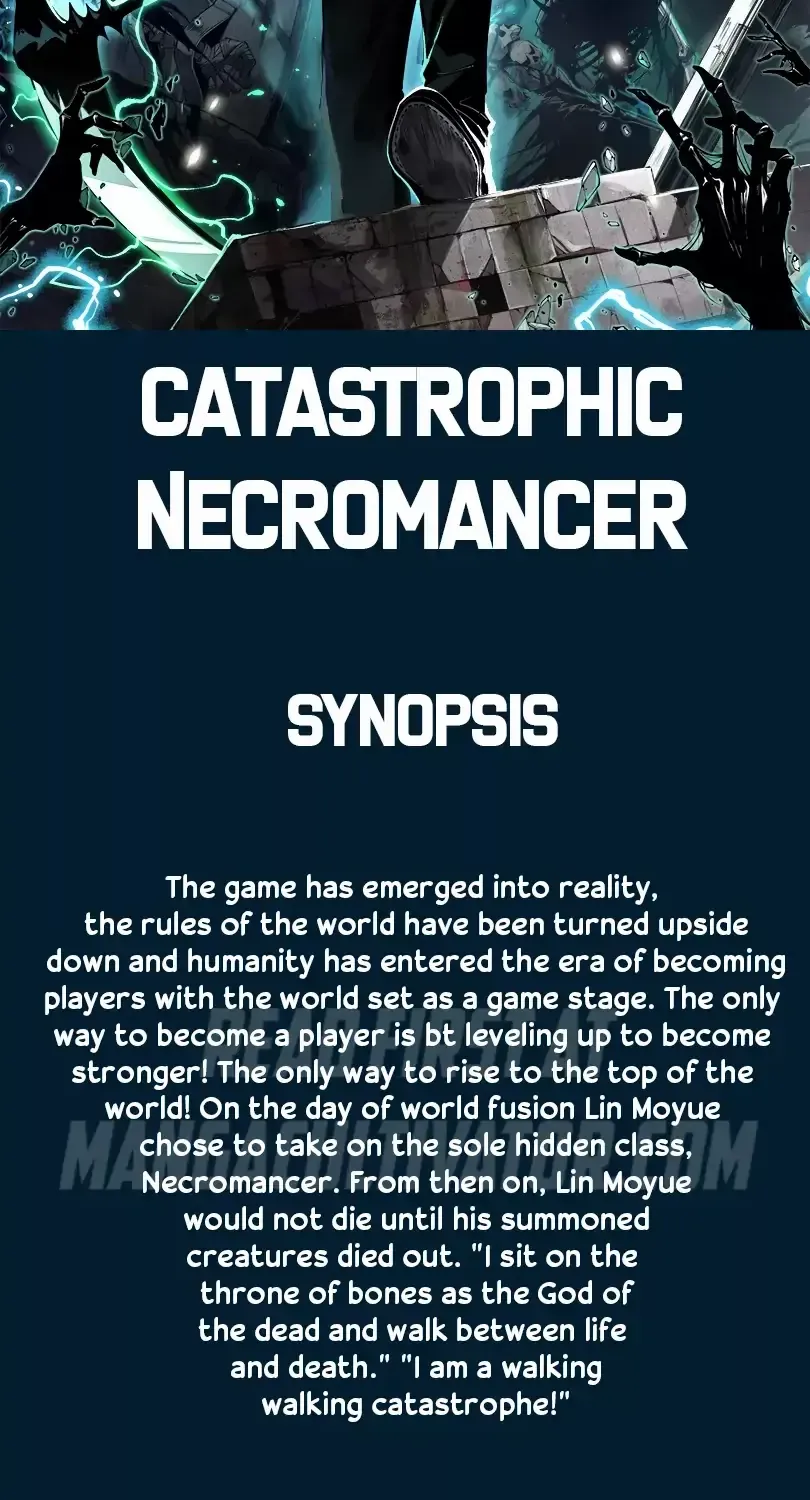 Read Catastrophic Necromancer chapter 0.1 image 2 on Lezhin