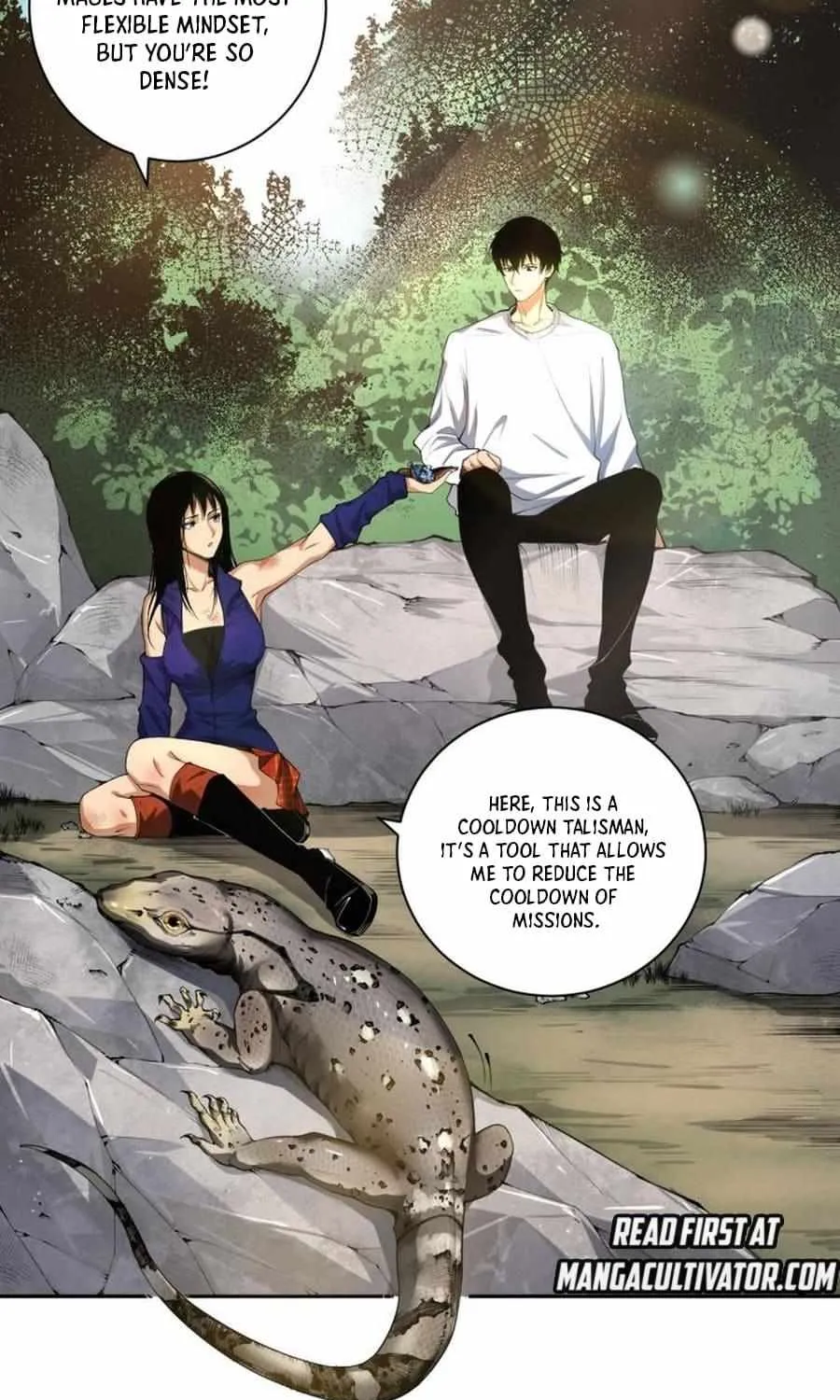 Read Catastrophic Necromancer chapter 8 image 4 on Lezhin