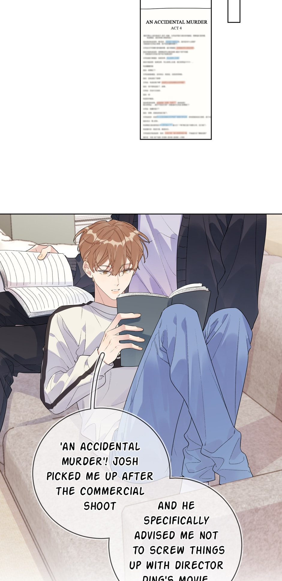 Read Caught in the Act (Colored) chapter 55 image 3 on Lezhin