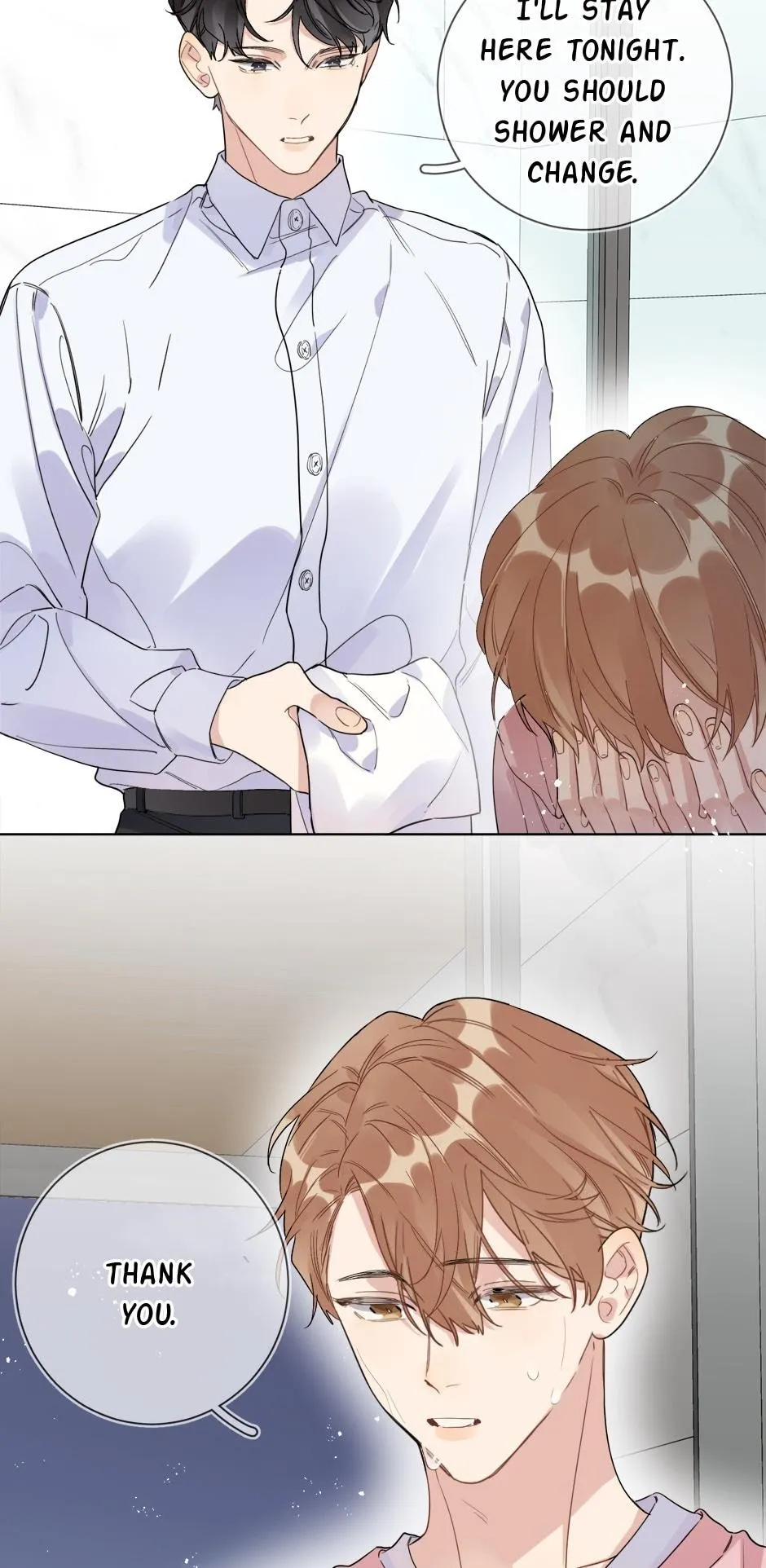 Read Caught in the act chapter 35 image 4 on Lezhin