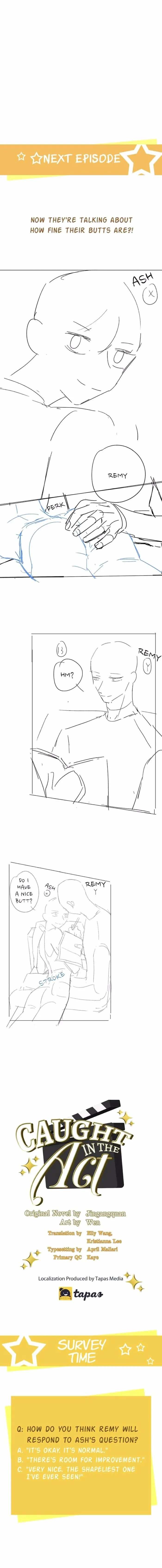 Read Caught in the act chapter 54 image 3 on Lezhin