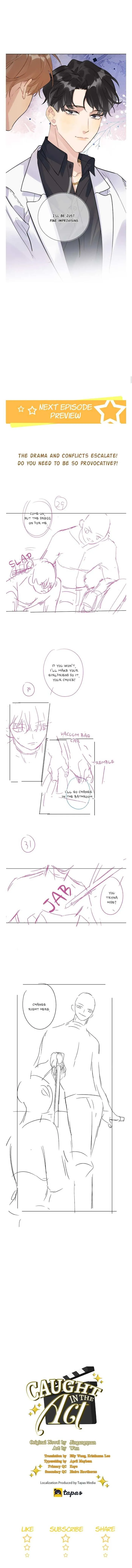 Read Caught in the act chapter 74 image 3 on Lezhin
