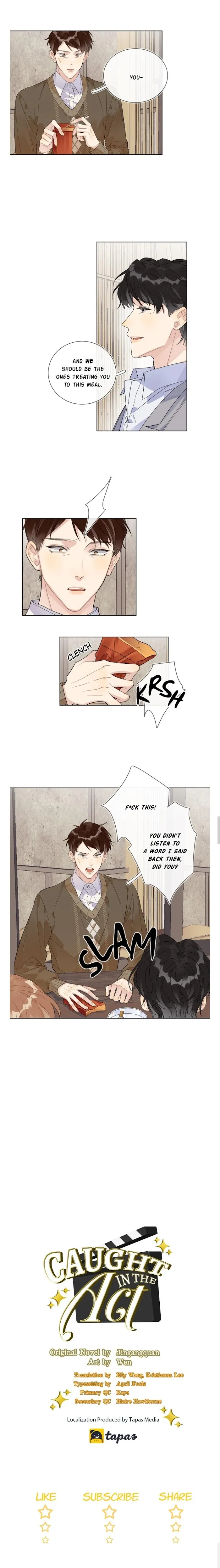 Read Caught in the act chapter 83 image 1 on Lezhin