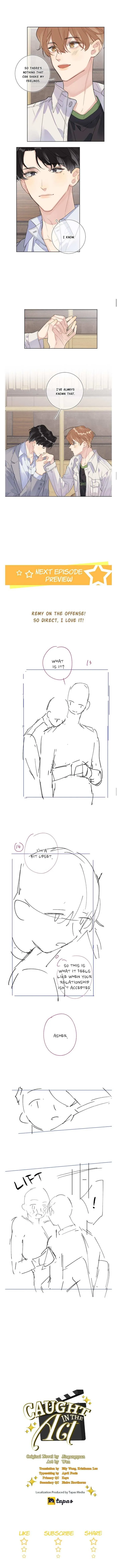 Read Caught in the act chapter 84 image 2 on Lezhin