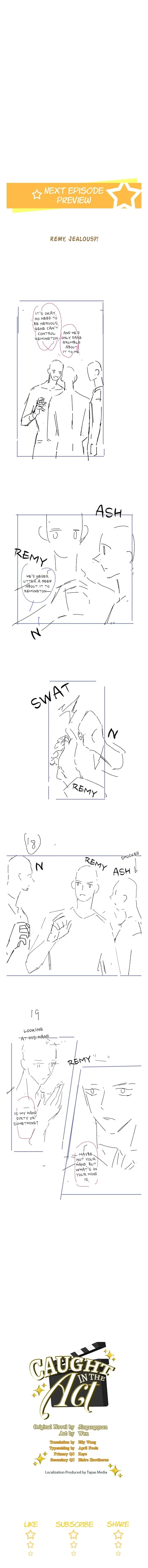 Read Caught in the act chapter 88 image 4 on Lezhin