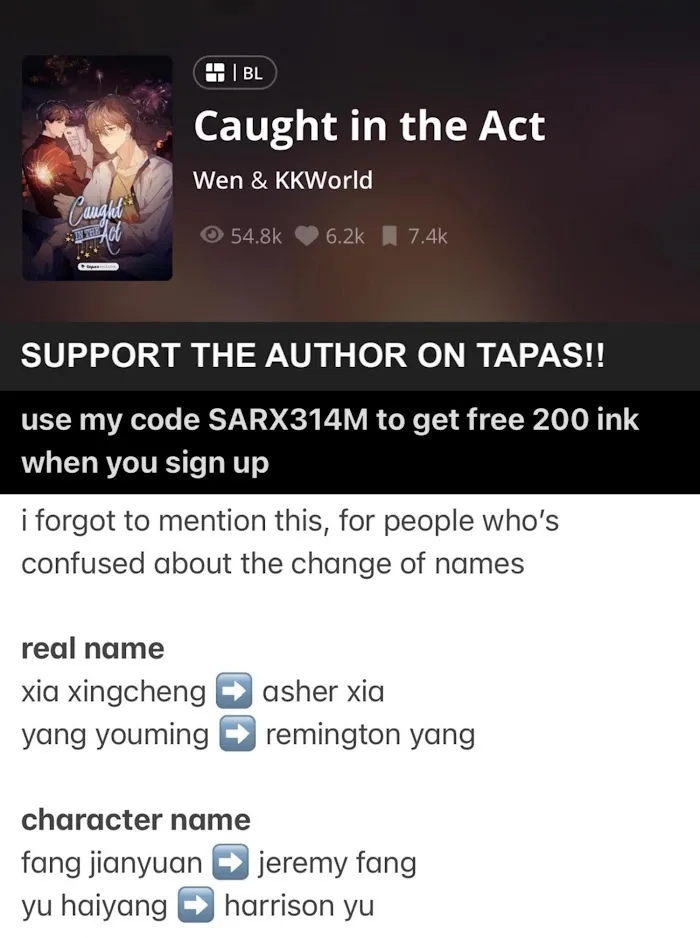 Read Caught in the act chapter 9 image 41 on Lezhin