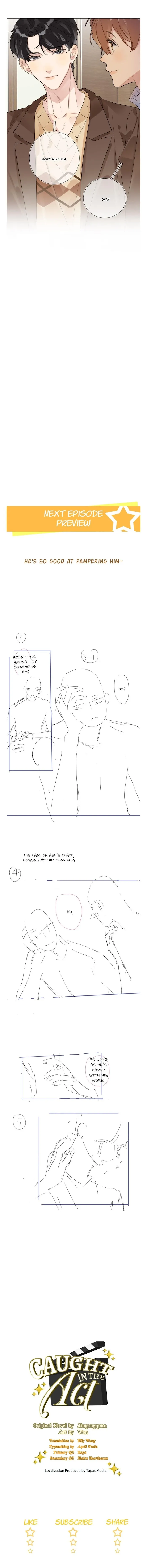 Read Caught in the act chapter 91 image 3 on Lezhin