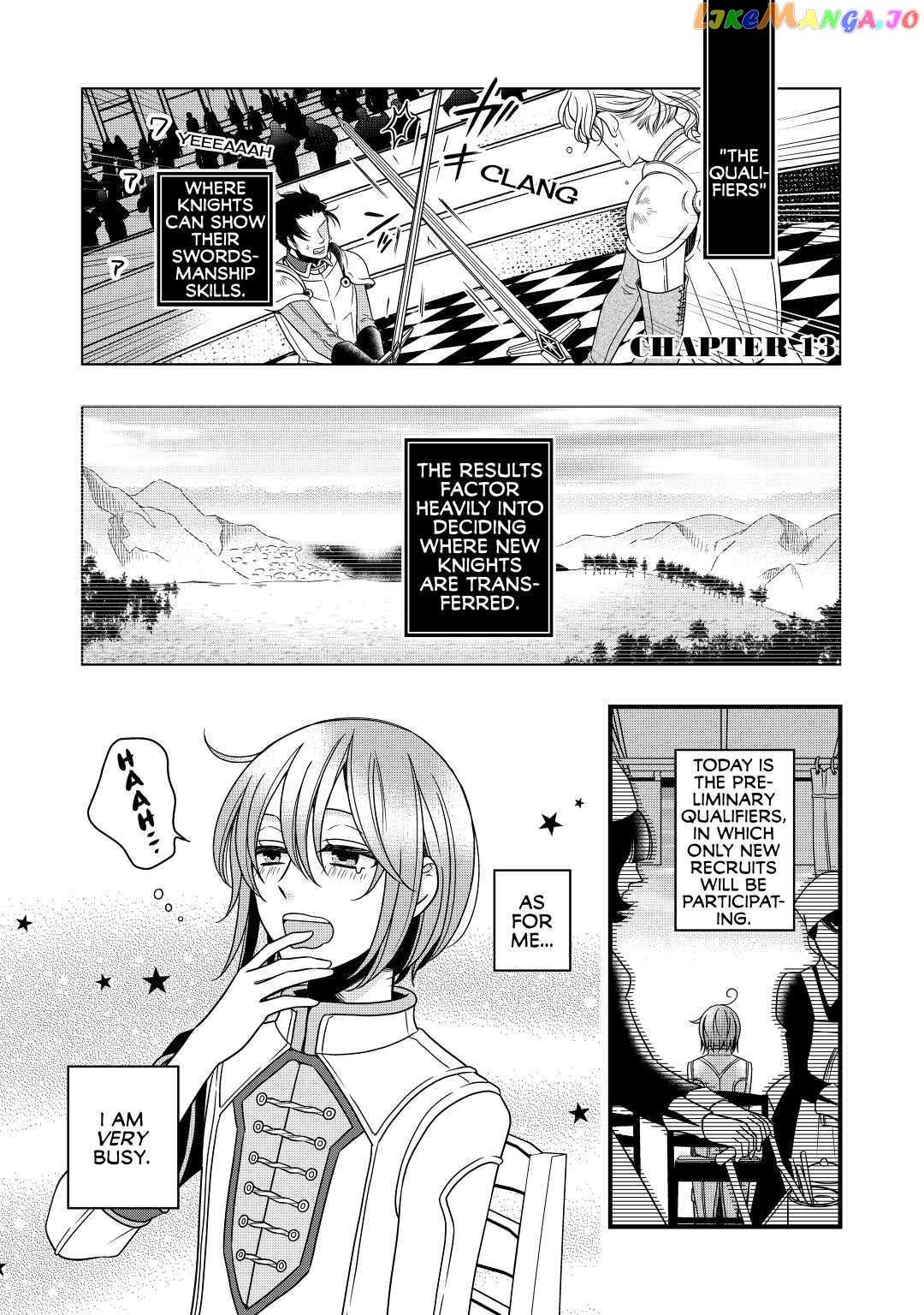 Read Cavalier With the Truth chapter 13 image 1 on Lezhin
