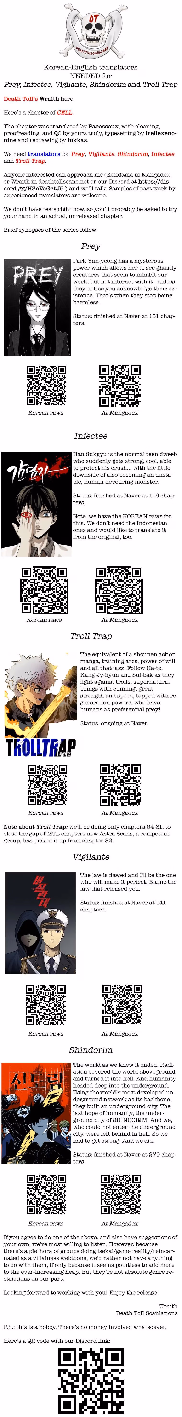 Read Cell chapter 33 image 14 on Lezhin