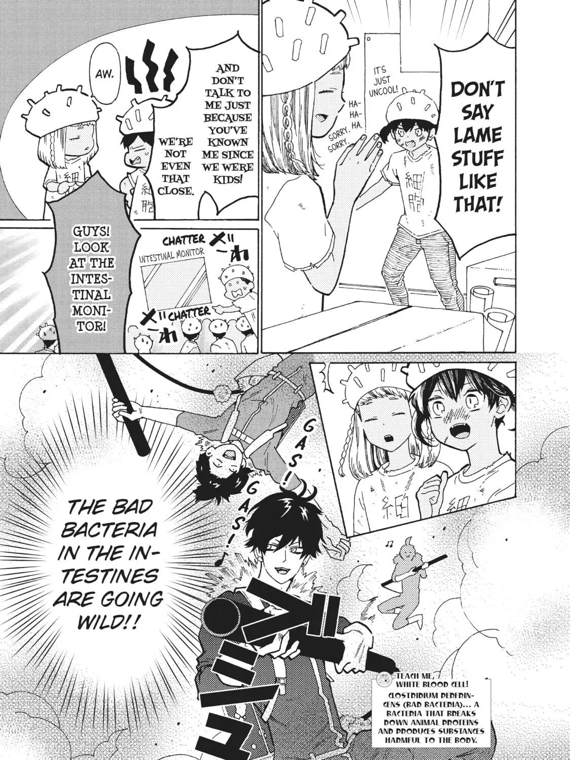 Read Cells at Work: Bacteria! chapter 53 image 4 on Lezhin