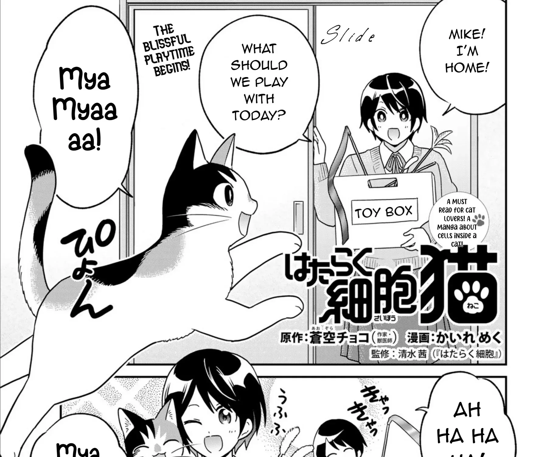 Read Cells at Work! Cat chapter 18 image 1 on Lezhin