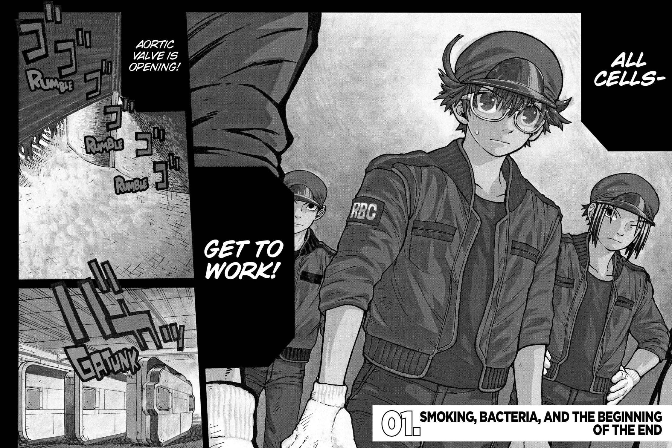 Read Cells at Work! CODE BLACK chapter 1 image 2 on Lezhin