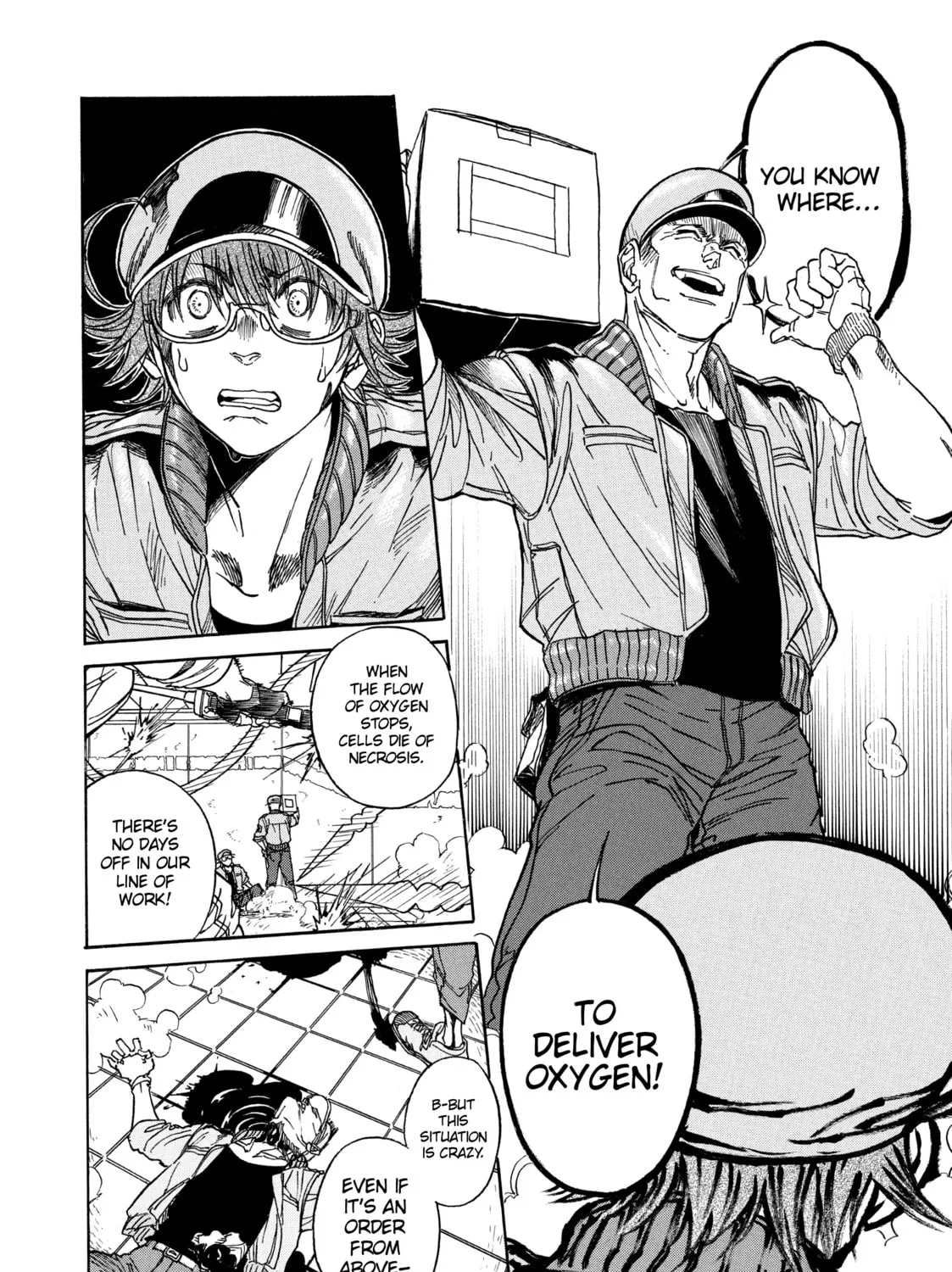 Read Cells at Work! CODE BLACK chapter 1 image 44 on Lezhin